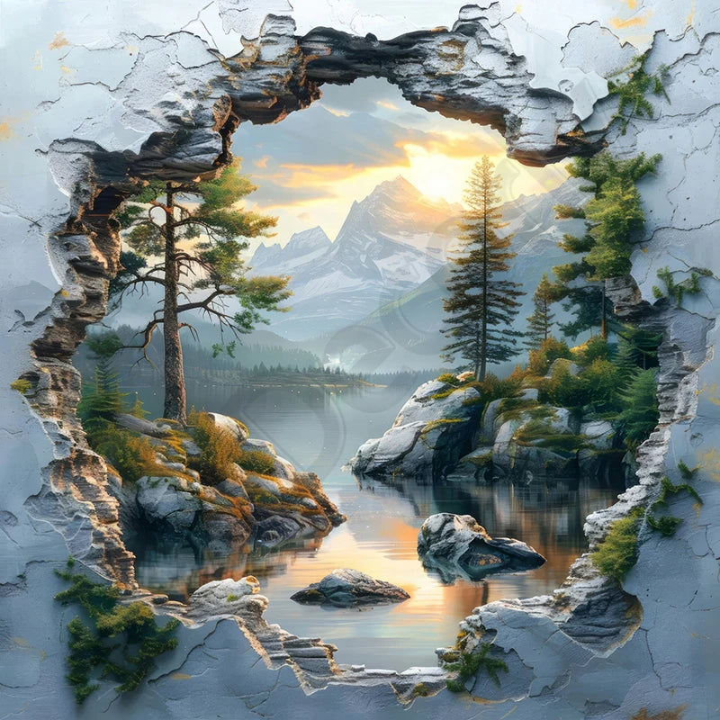 5D Diy Diamond Paintings Kits New 2025 Accessories 30x30 cm Wall Art Diamond Art Painting Kits Embroidery Full Crystal Mosaic
