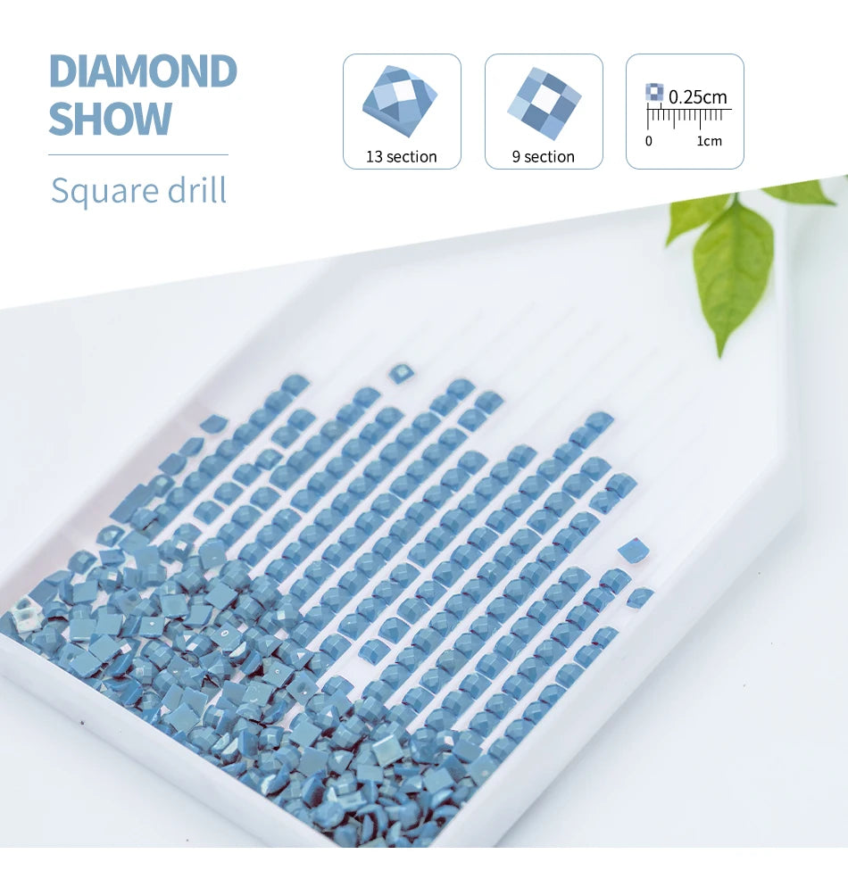 SDOYUNO Diy Diamond Mosaic Book Landscape Kit Full Diamond Painting Boat Mosaic Wall Art Decor For Home New Collection