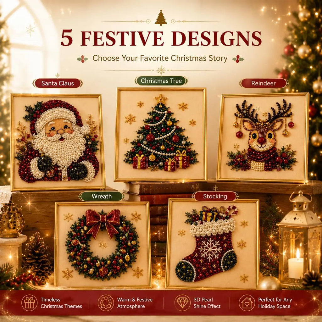 Transform Your Space with Our DIY Christmas Diamond Painting Kit
