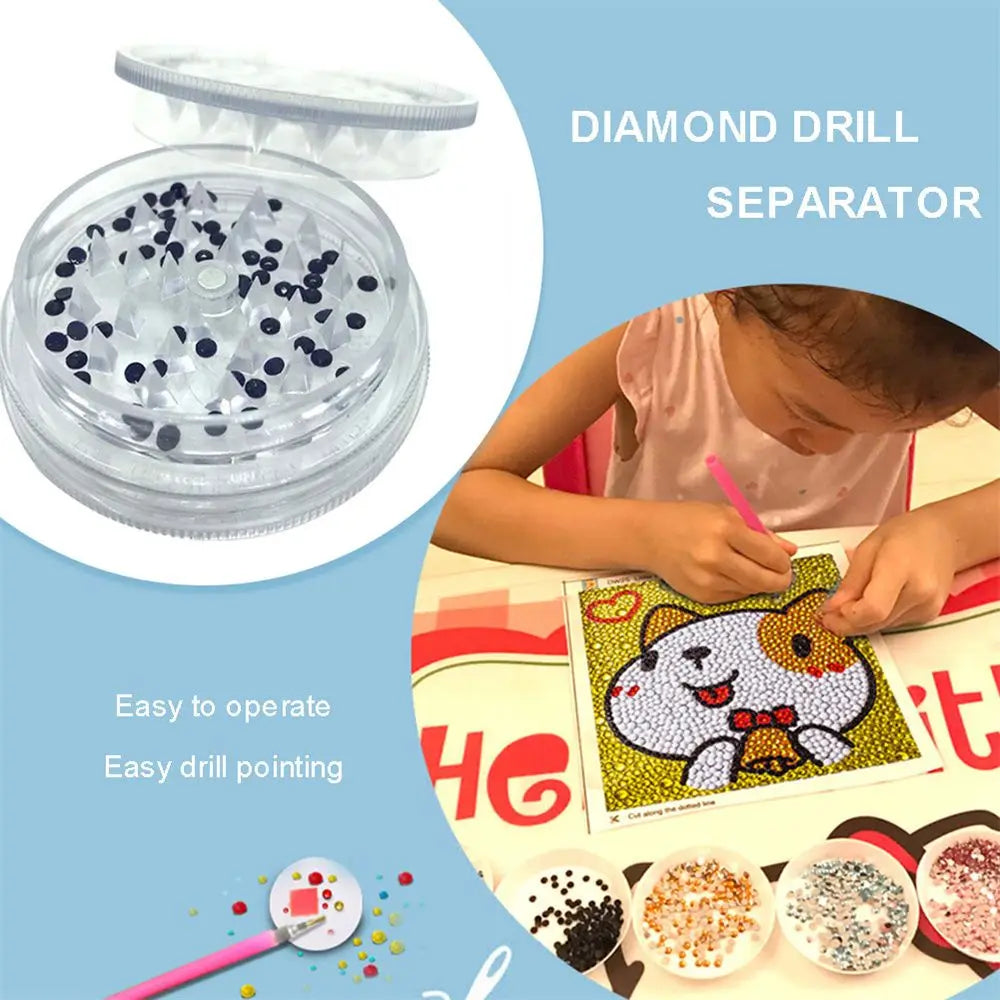 Stitch Embroidery Accessories Multi-function Diamond Painting Drill Separator Separate Drilling Divider Diamond Painting Tool