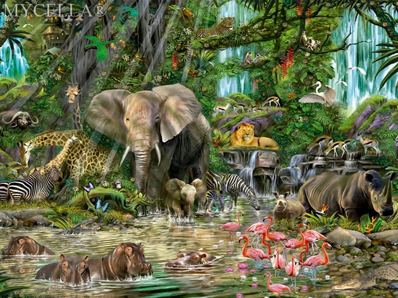 Enchanting 5D DIY Diamond Painting Otter Kit - Transform Your Home with Adorable Art