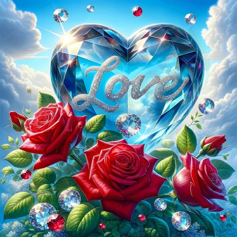 5D Diy Diamond Paintings Kits New 2025 Accessories 30x30 cm Wall Art Diamond Art Painting Kits Embroidery Full Crystal Mosaic