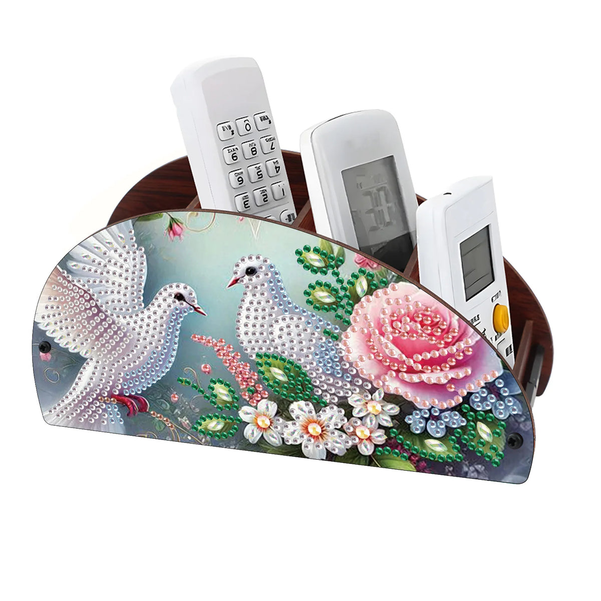 Diamond Painting Kit Organizer Box-Animals and Flowers Pattern DIY Special Shape Diamond Painting Home Decoration Storage Box