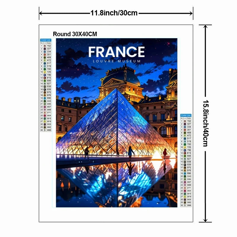 Diamond Painting Kit New York, Tokyo City Scenery Decoration DIY Full Drill World City Scenery Mosaic Cross Embroidery Set Gifts