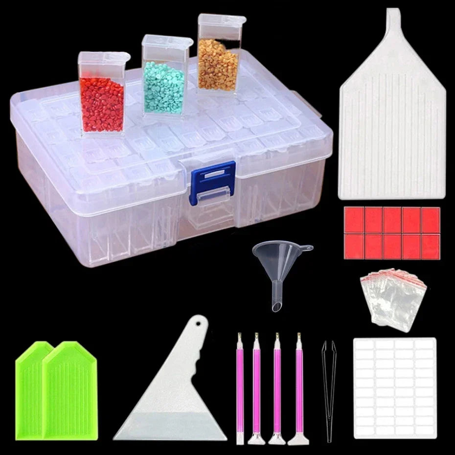 Unlock Your Creativity with the Diamond Painting Essential Tools Set