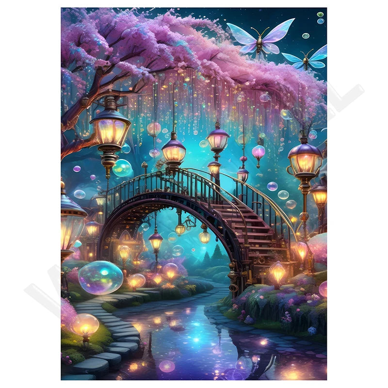 5D Diy Diamond Paintings Kits New 2025 Accessories 30x40 cm Wall Art Diamond Art Painting Kits Embroidery Full Crystal Mosaic
