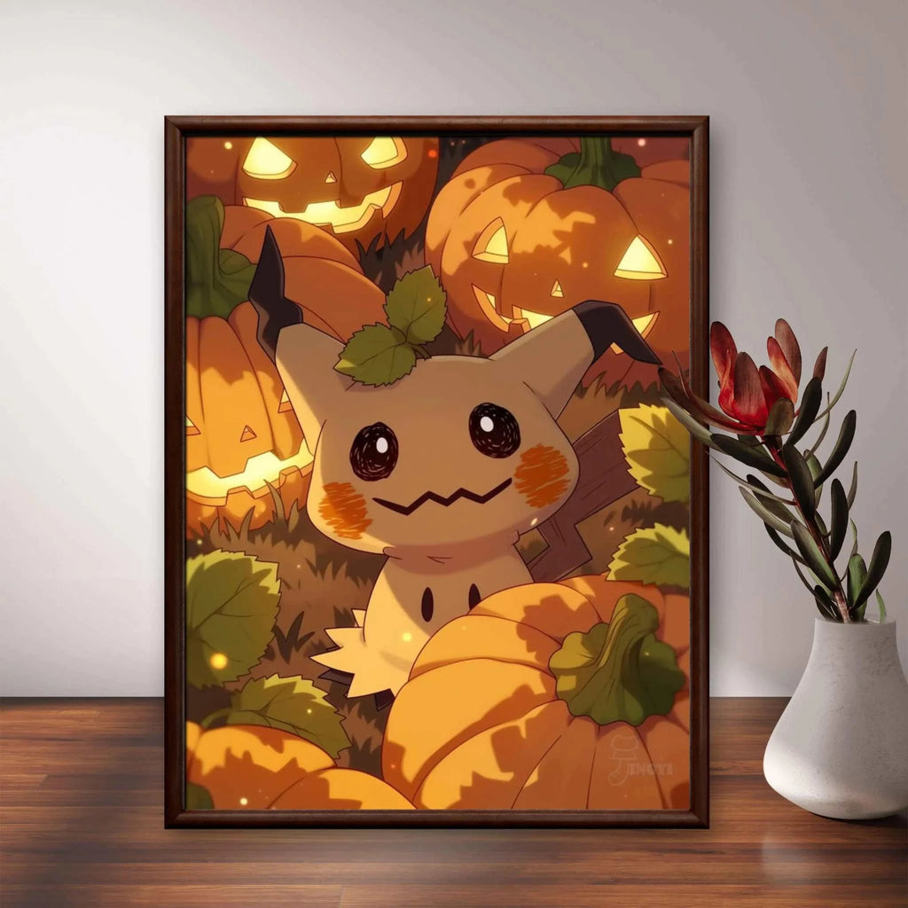 Cute Mimikyu Diamond Painting Kit 5D DIY Diamond Embroidery CrossHandmade Art Children's Gift Crafts Home Decoration
