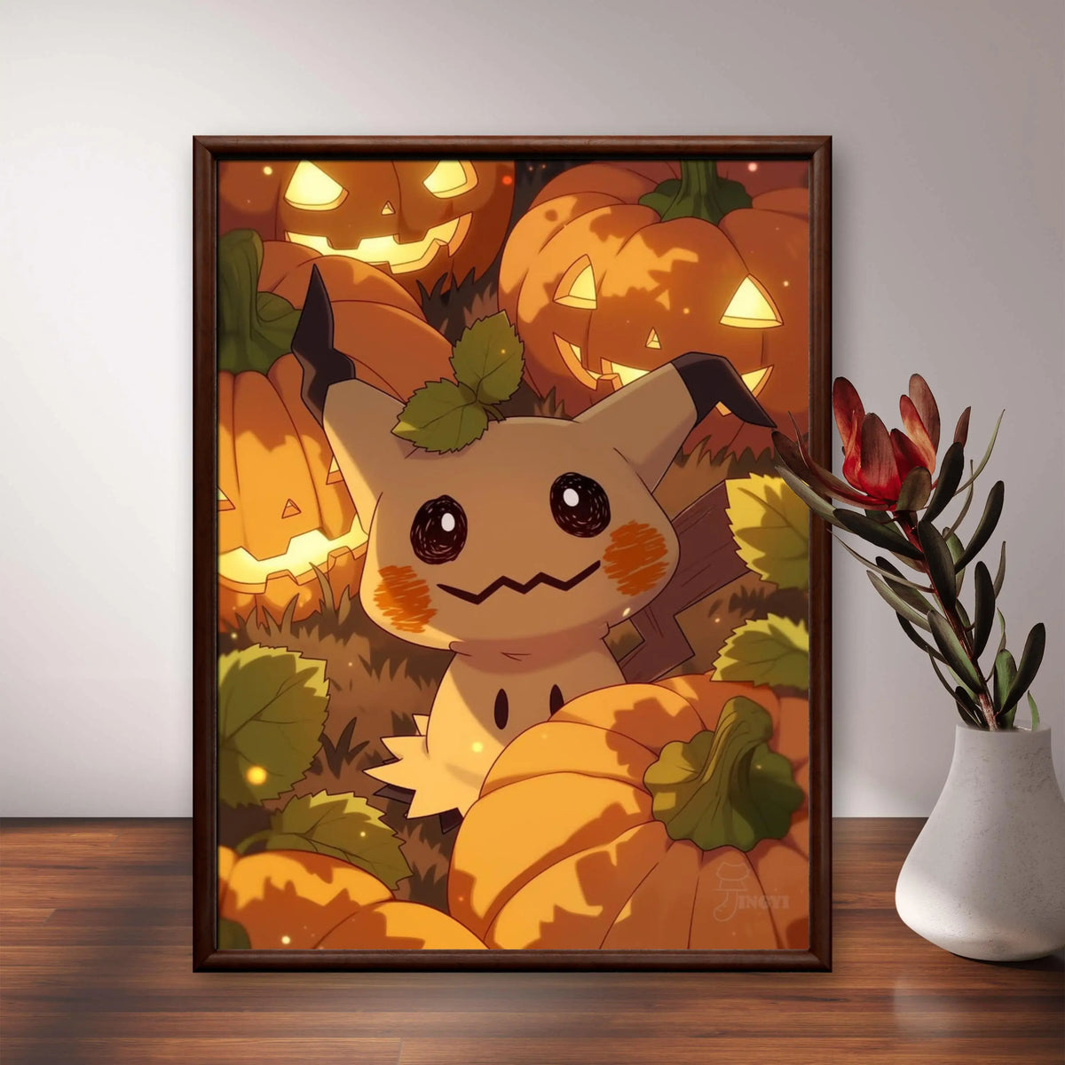 Cute Mimikyu Diamond Painting Kit 5D DIY Diamond Embroidery CrossHandmade Art Children's Gift Crafts Home Decoration