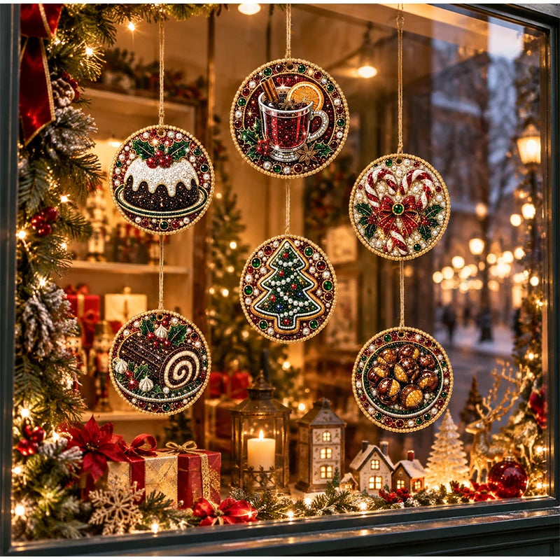 DIY Christmas Diamond Painting Kit - Create Beautiful Holiday Ornaments
