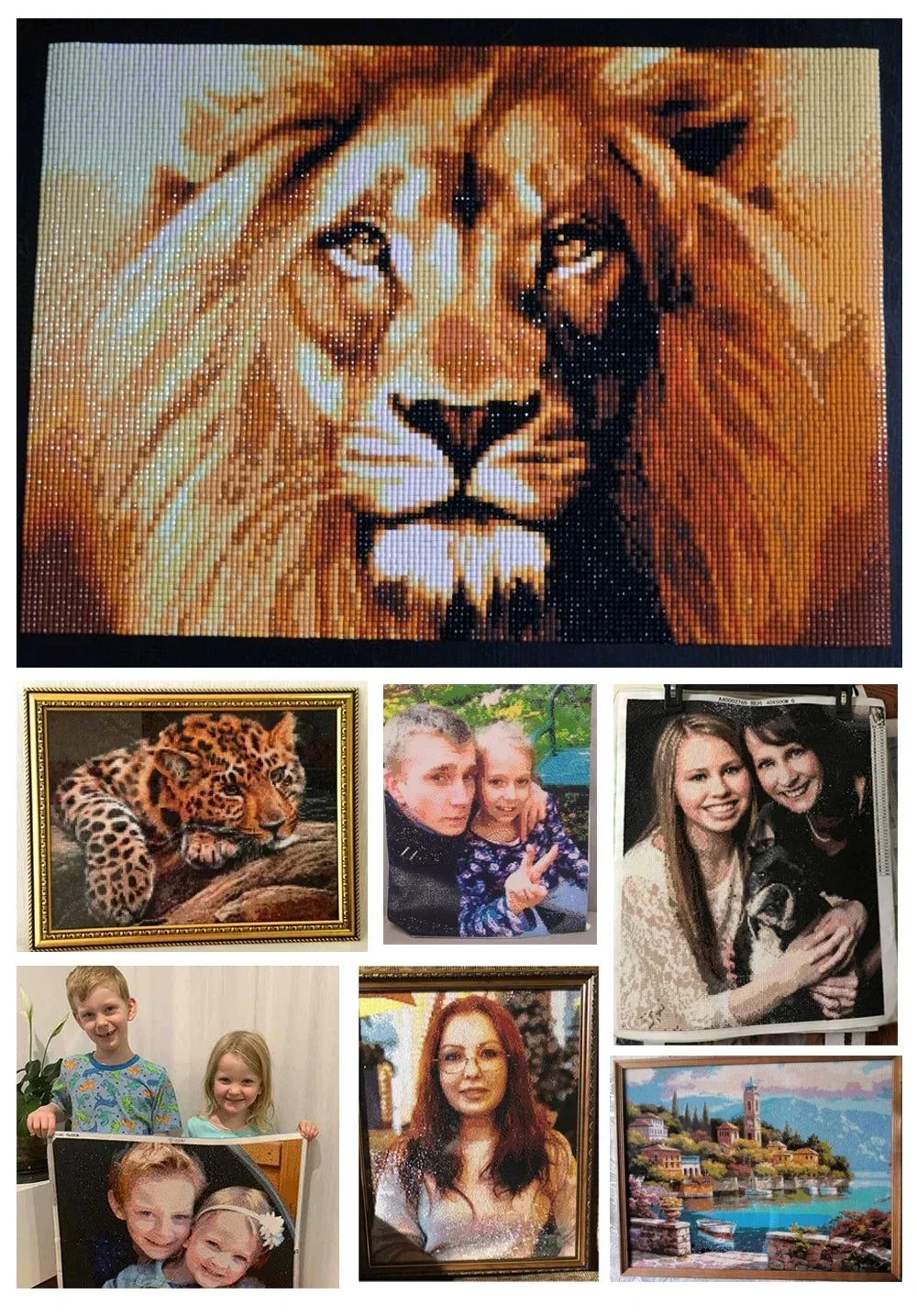Diamond Painting Sunset Elephant Handmade 5D Diy Full Kits Diamond Mosaic Reflection Art Kit Handmade Home Decor New Arrivals