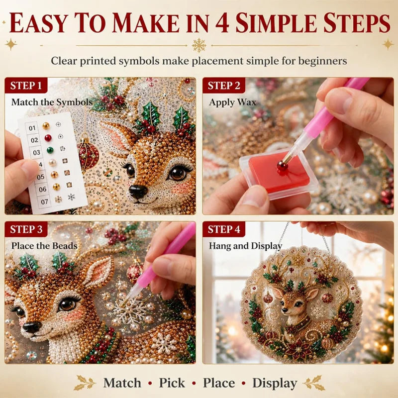 Transform Your Home with the DIY Pearl Diamond Painting Set