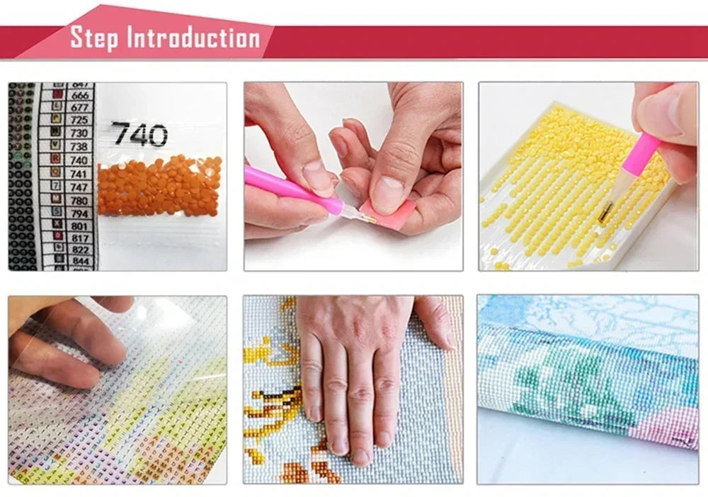 Diamond Painting Kits Anime Snoopy Cute Element Creation Crafts 5D DIY Art Kit Mosaic Home Decor Frameless