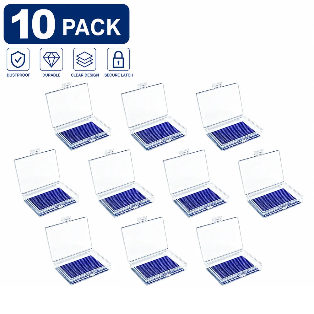 2/5/10PCS Diamond Painting Storage Containers Diamond Art Accessories Trays with Lids and lock