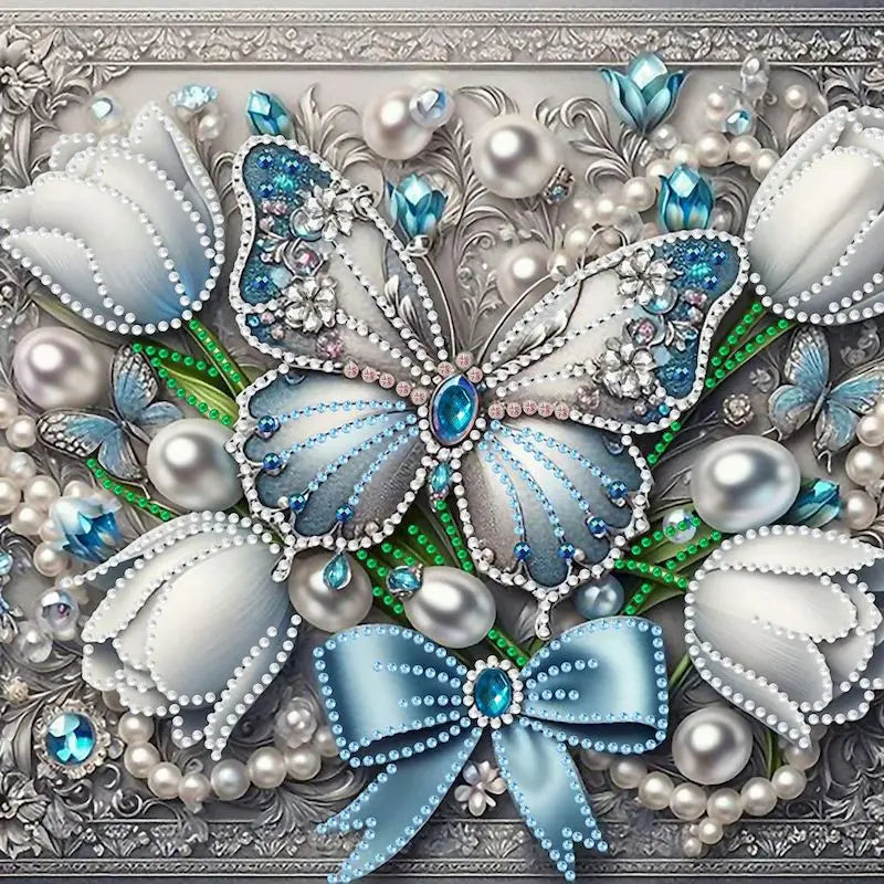 Butterfly Diamond Painting Kit for Adults - Transform Your Space with Elegance