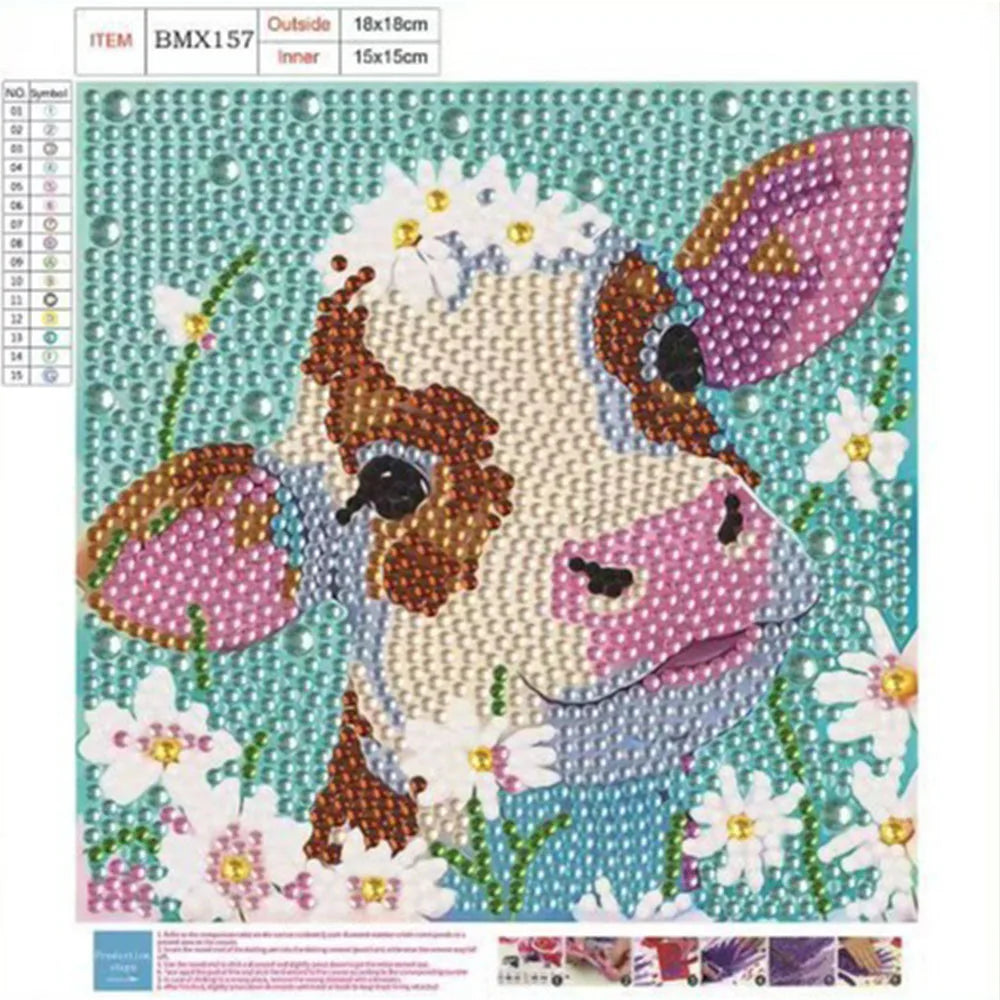 Sparkling Drill 5D DIY Diamond Painting Kit Cute Panda Diamonds Art Paint Set Suitable For Adult Release Stress Play With Family