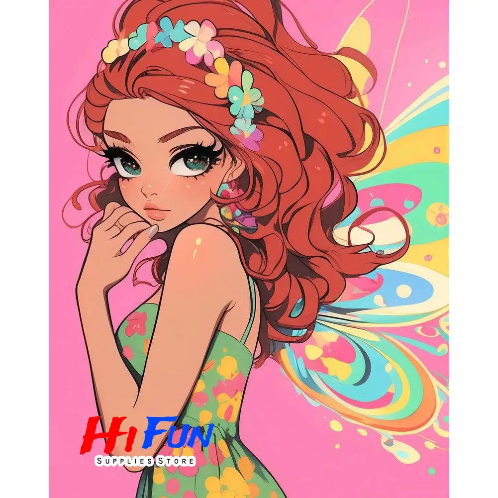 Transform Your Space with Our Fairy Butterfly Diamond Painting Craft Kit