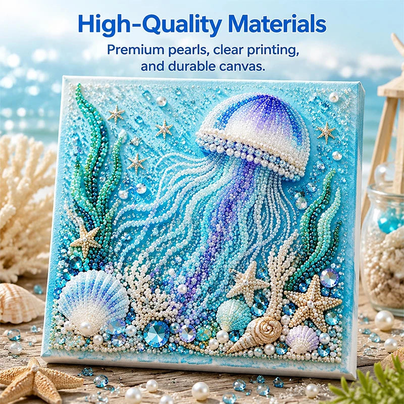 Octopus Diamond Painting Kit – Sparkling DIY Art for Home Decor