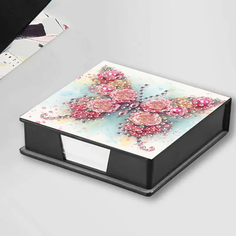 Diamond Painting Kit DIY Paper Dot Diamond Label Box - Animal Pattern - Suitable for Teachers and Reading Rooms, Study and Offic