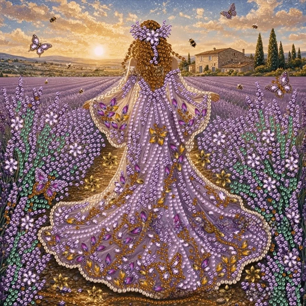 5D DIY Diamond Art Kit Special Shape Special Shaped Diamond Painting Kits 11.81 X11.81inch Partial Drill DIY Diamond Painting