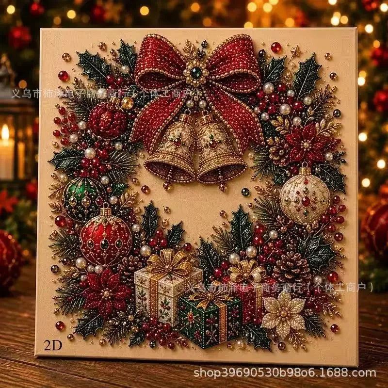 Transform Your Holidays with the Christmas Pearl Diamond Painting Kit