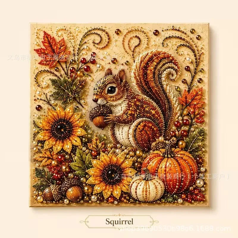 Christmas Pearl Diamond Painting Art Kit with Frame,DIY Pearl Beads Art Craft Kit,Gemstone Diamond Dots Beads for Home Decor