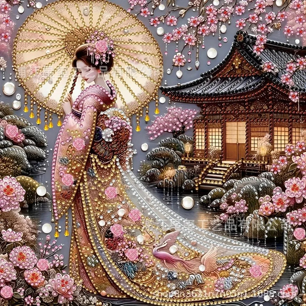 5D DIY Diamond Art Kit Special Shape Special Shaped Diamond Painting Kits 11.81 X11.81inch Partial Drill DIY Diamond Painting