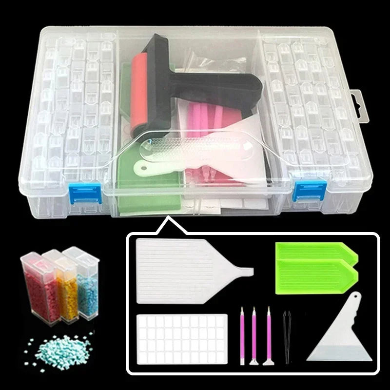Unlock Your Creativity with the Diamond Painting Essential Tools Set