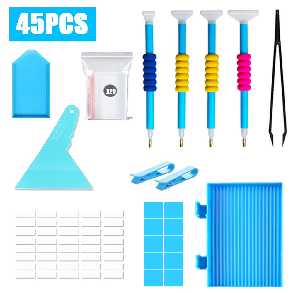 Elevate Your Creations with Our DIY Diamond Painting Tool Set