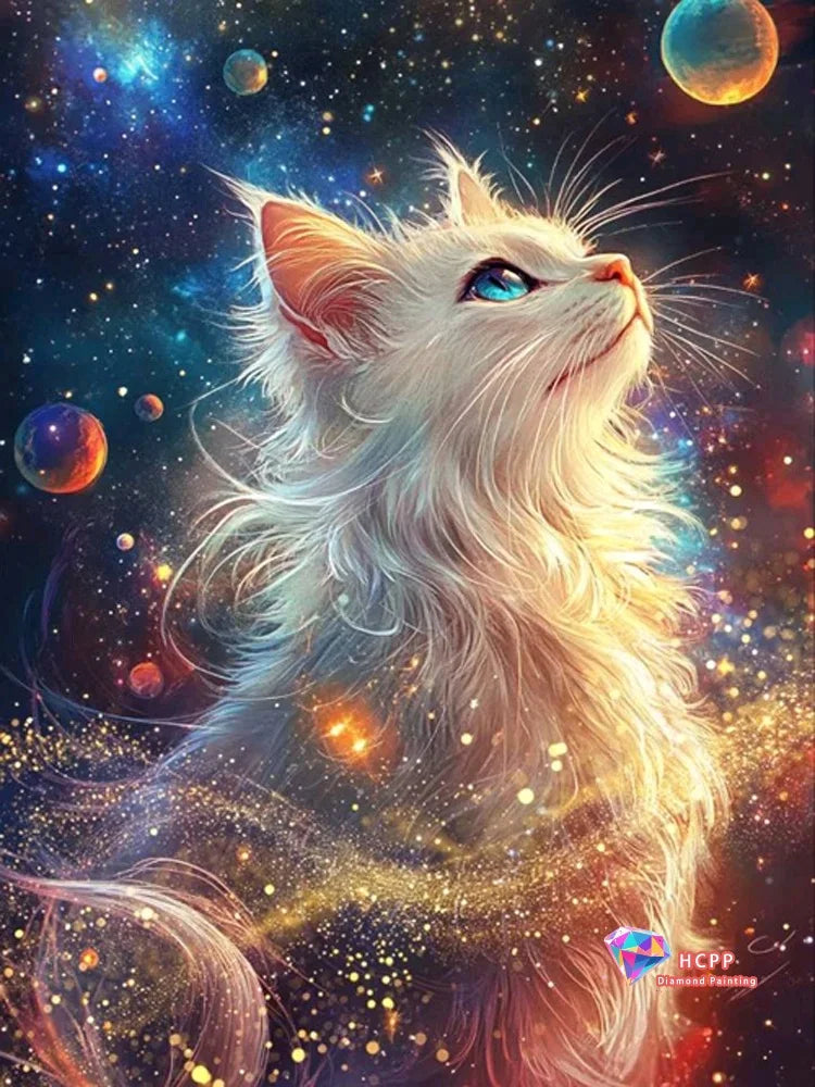 Square Round Diamond Painting Kits Cross Stitch Kit Animal DIY Art Diamond Mosaic Cat Picture Of Embroidery Home Decor Gift