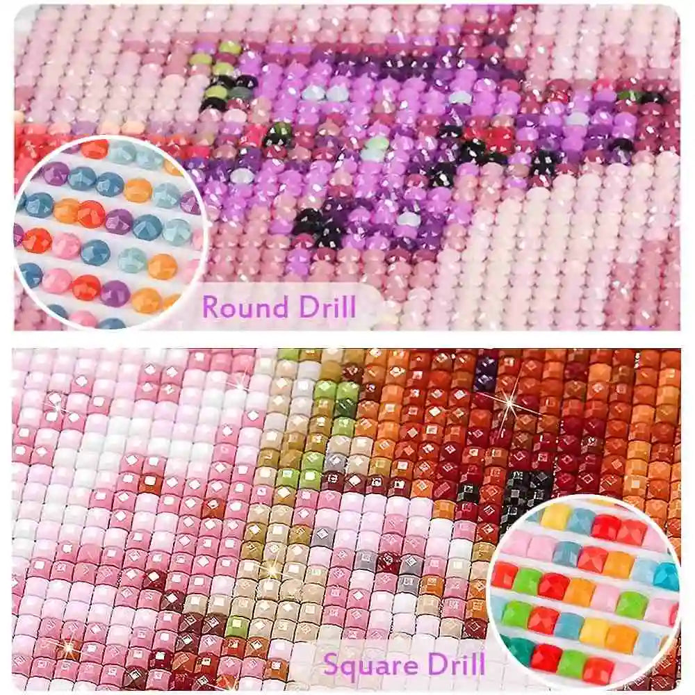 Diamond Painting Kits for Home Decor - Artistic Craft for Cat Lovers