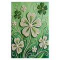 DIY Flower Pearl Diamond Art Kits for Adults/Beginners Gift Home Decor Art Pearl Gem Painting Picture 20*30CM Arts Craft