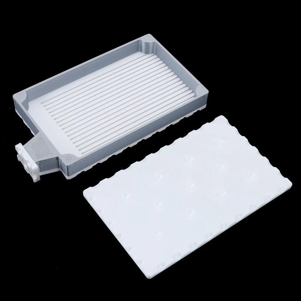 DIY Craft Diamond Painting Tray Kits Embroidery Biscuit Shape Large Diamond Painting Tray With Lid Beading Plates