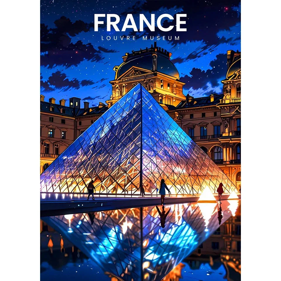 Diamond Painting Kit New York, Tokyo City Scenery Decoration DIY Full Drill World City Scenery Mosaic Cross Embroidery Set Gifts