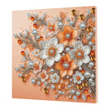 Diamond Dots Pearl Gem Painting with Frame 25x25cm Diamond Art Pearl Painting Kit for Adults & Beginners Home Wall Decor