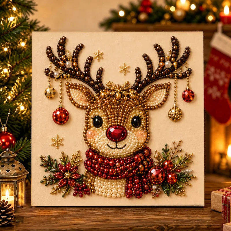 Transform Your Home with the DIY Christmas Pearl Painting Kit