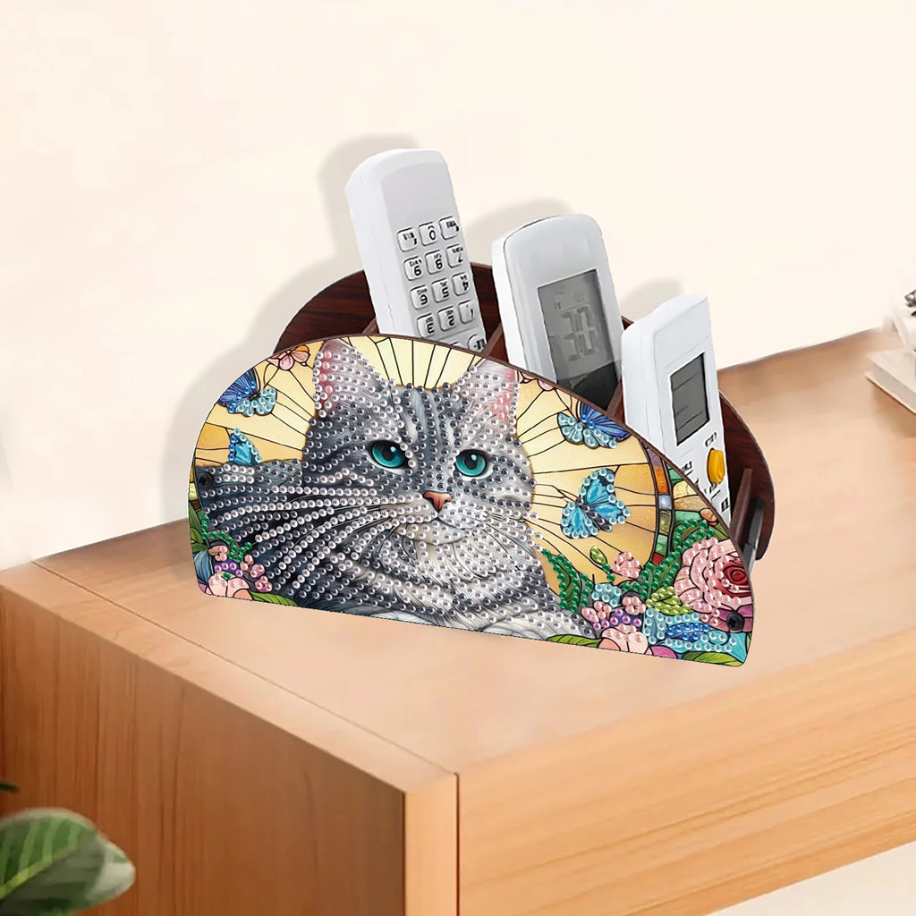 Diamond Painting Kit Organizer Box-Animals and Flowers Pattern DIY Special Shape Diamond Painting Home Decoration Storage Box