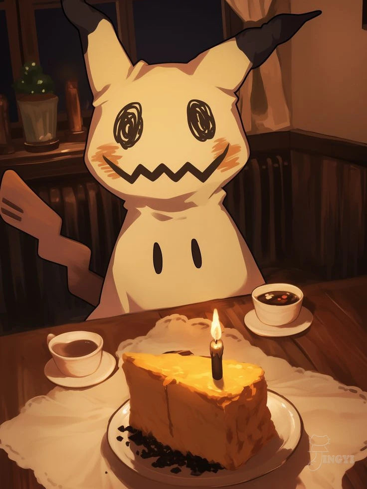 Cute Mimikyu Diamond Painting Kit 5D DIY Diamond Embroidery CrossHandmade Art Children's Gift Crafts Home Decoration