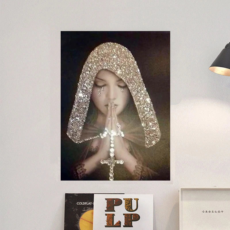 5D Diamond Paintings Religious Beauties Full Diamond Art Embroidery Living Room Office Home Decor Diy Diamond Cross Stitch Kits