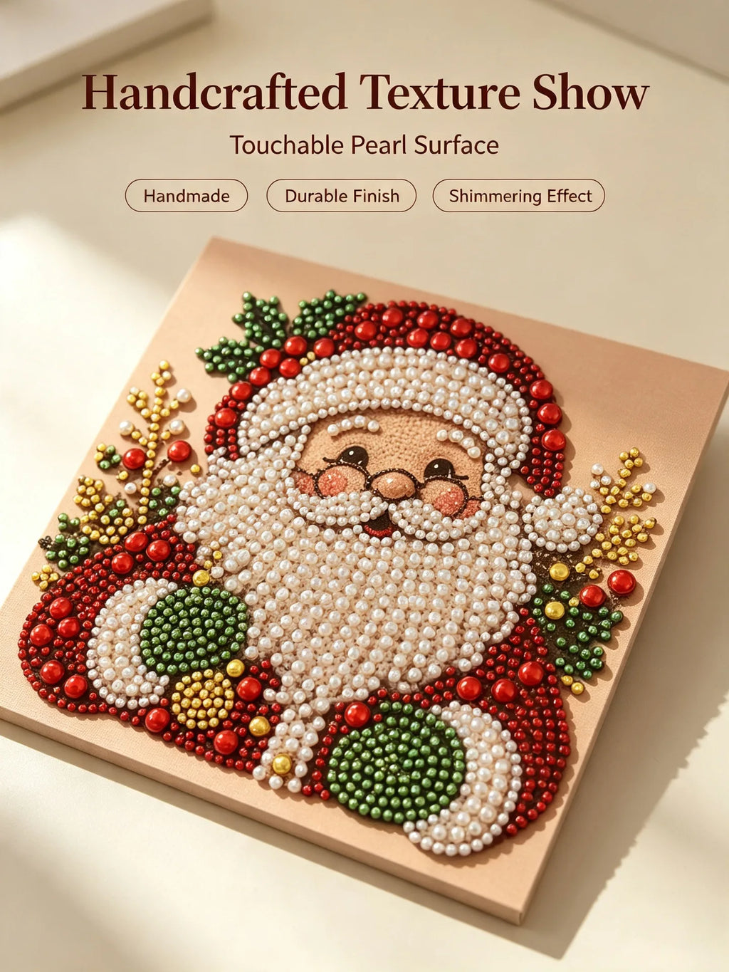 Transform Your Home with the DIY Christmas Pearl Painting Kit