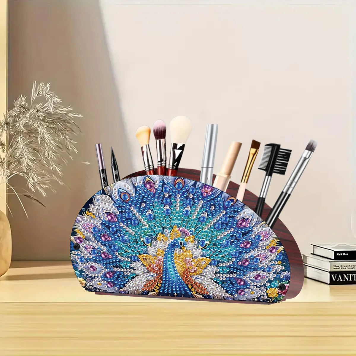Diamond Painting Kit Organizer Box-Animals and Flowers Pattern DIY Special Shape Diamond Painting Home Decoration Storage Box
