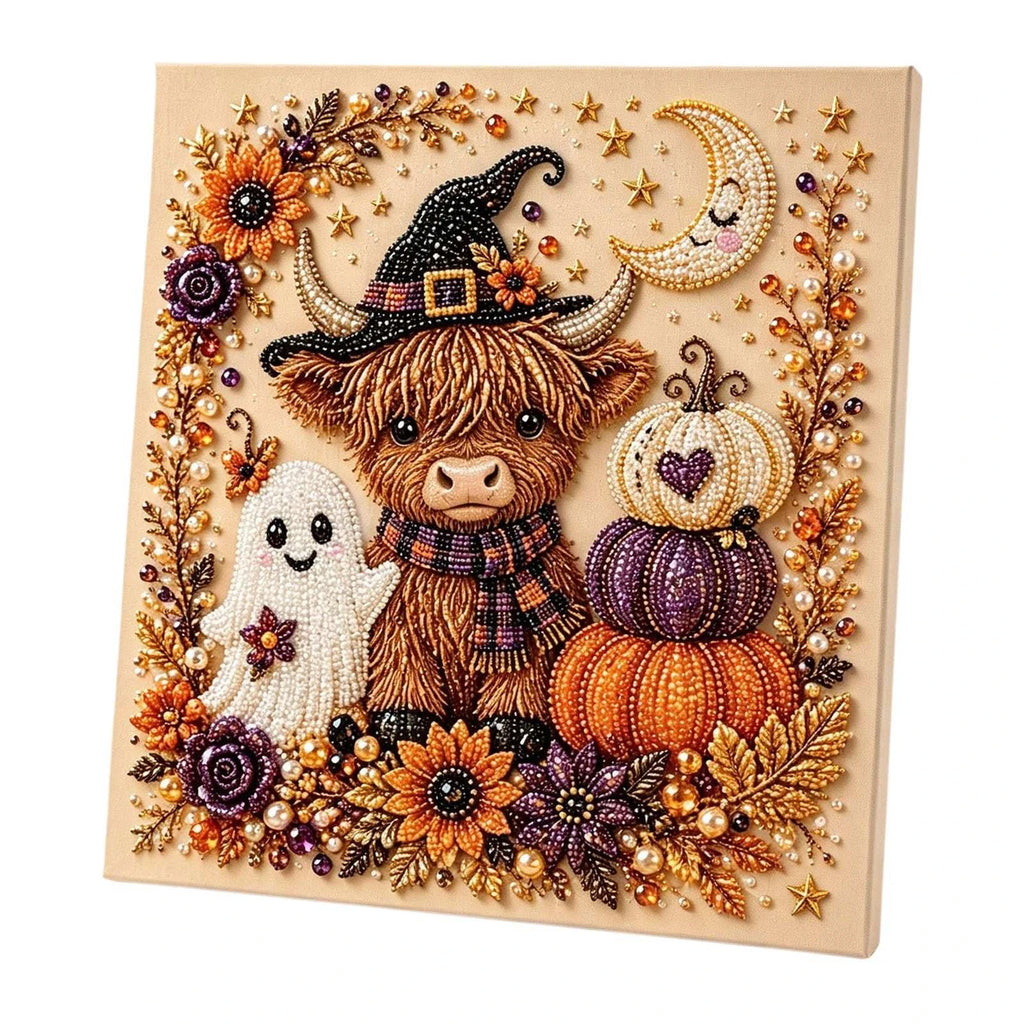 Transform Your Halloween Decor with Our DIY Halloween Diamond Painting Kit