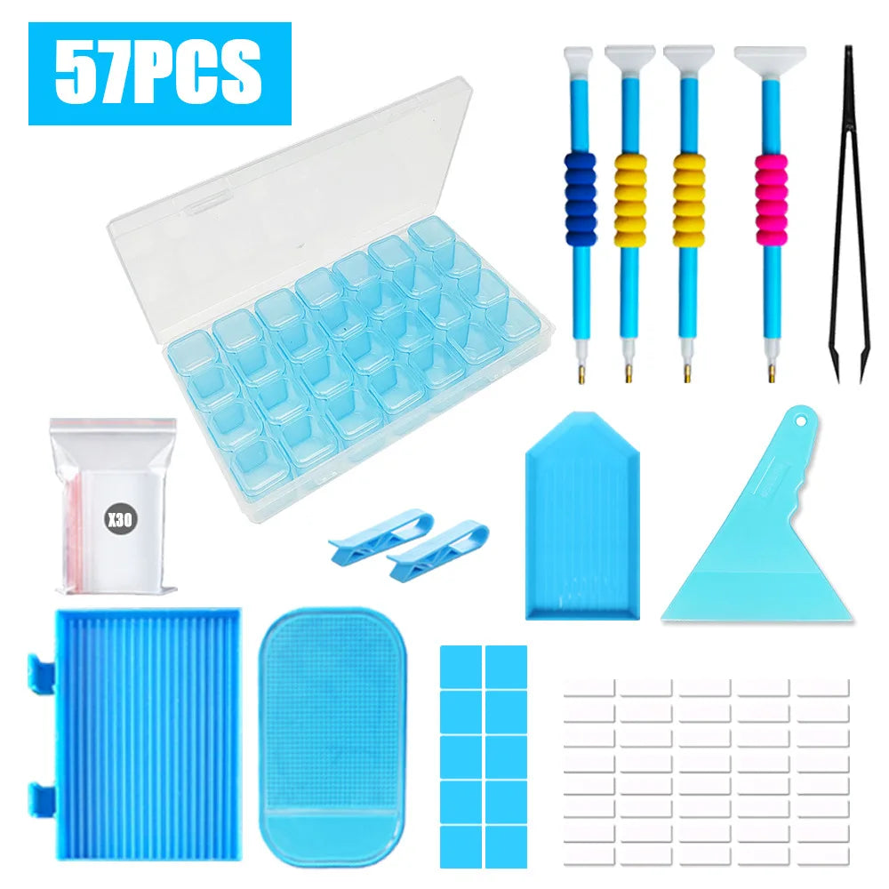 Elevate Your Creations with Our DIY Diamond Painting Tool Set