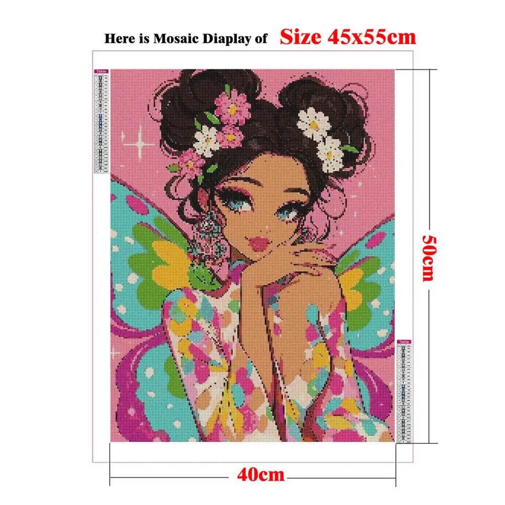 Transform Your Space with Our Fairy Butterfly Diamond Painting Craft Kit
