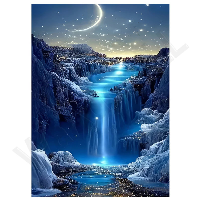 5D Diy Diamond Paintings Kits New 2025 Accessories 30x40 cm Wall Art Diamond Art Painting Kits Embroidery Full Crystal Mosaic