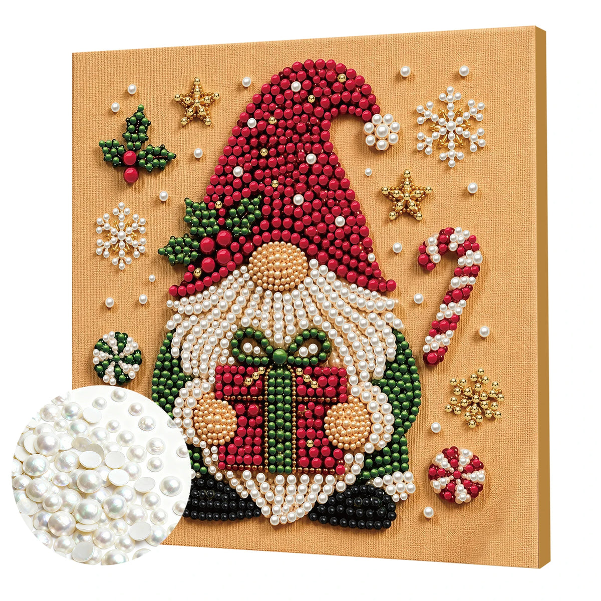 Christmas Pearl Diamond Painting Kit: Create Stunning Art with Ease