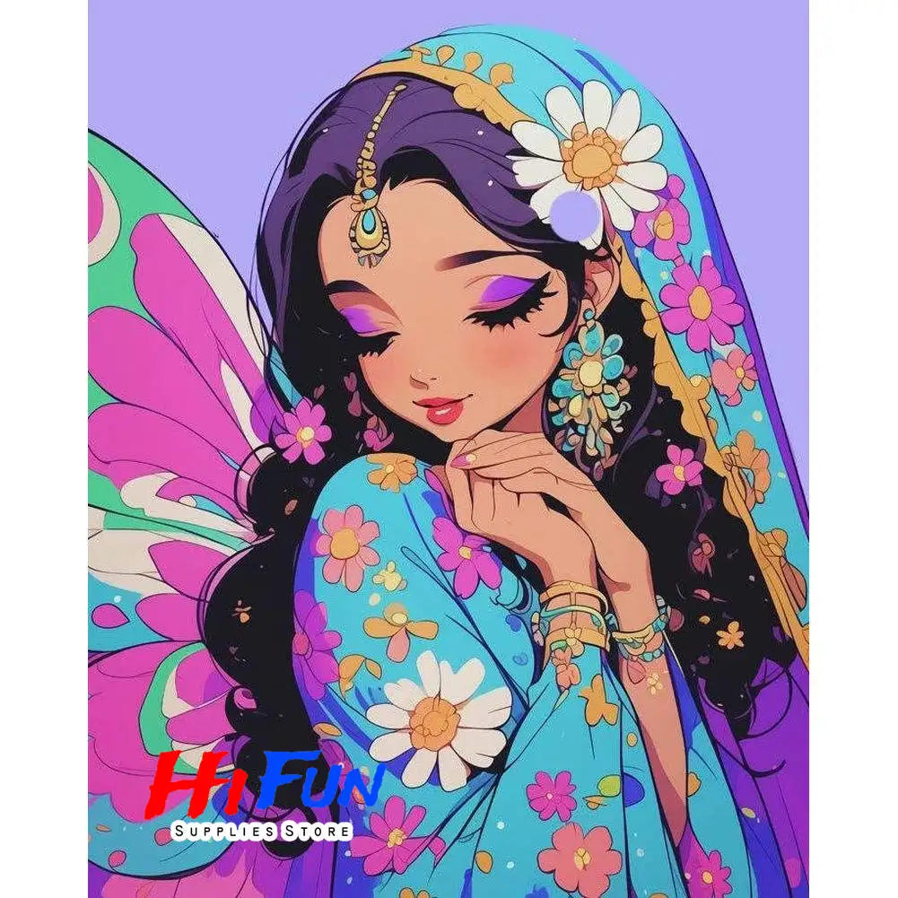 Transform Your Space with Our Fairy Butterfly Diamond Painting Craft Kit