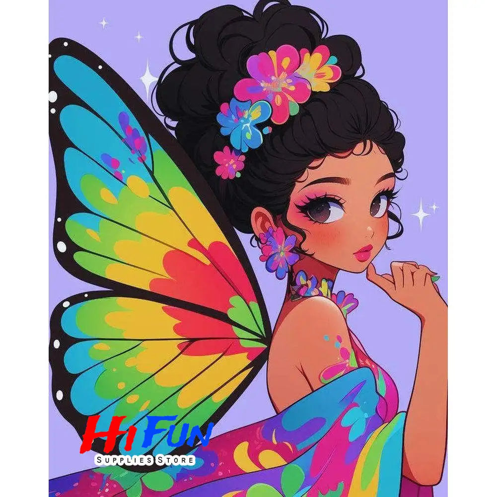 Transform Your Space with Our Fairy Butterfly Diamond Painting Craft Kit