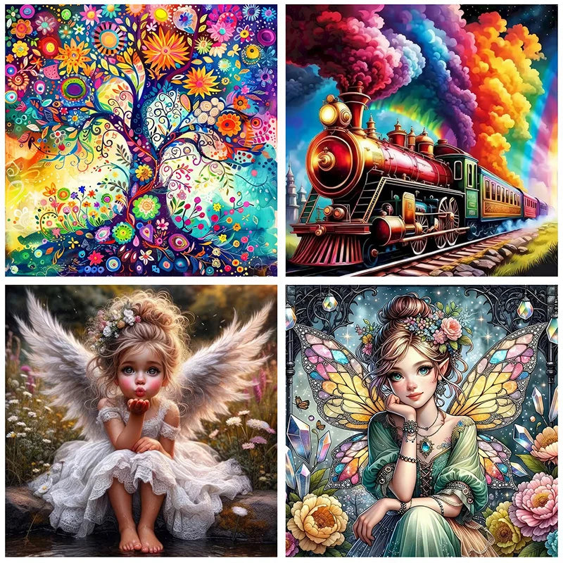 Diamond Art Painting Kits Accessories Paint Full Crystal New Mosaic 5D Diy Diamond Paintings 30x30 cm New 2025 Wall Art Pictures