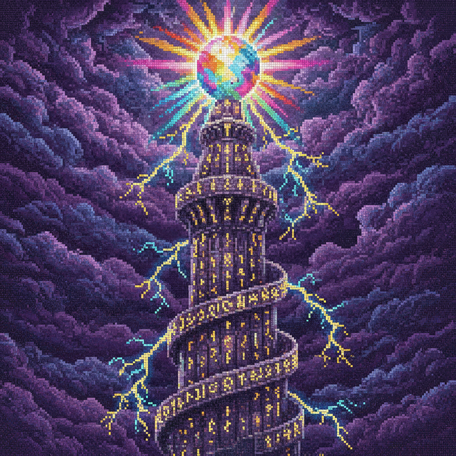 Arcane Wizard Tower - Diamond Painting Kits