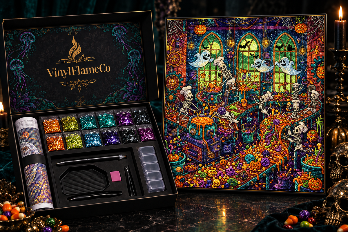 Haunted Candy Factory - Luxury Mockup